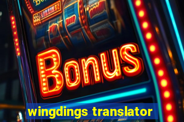 wingdings translator